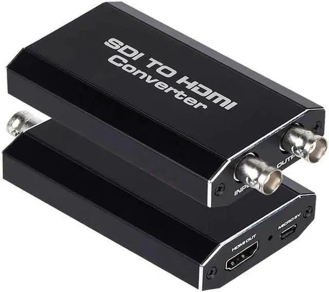 Main image of JAENFONG 1080P 3G SDI to HDMI Converter Adapter Support HD-SDI / 3G-SDI Signals Showing SDI2DMI SDI to HDMI (OZH5-1)