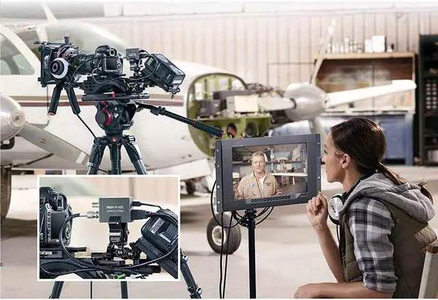 Alt view image 3 of 7 - JAENFONG 1080P SDI to HDMI Converter with SDI Loop Out for Local Display, Support 3G-SDI/HD-SDI/SD-SDI Up to 1080P, Auto Format Detection, Audio De-embedder (OZH5)