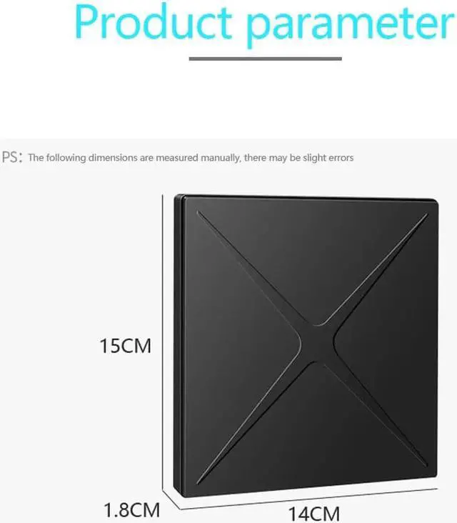 Alt view image 7 of 7 - JAENFONG External DVD Drive Support SD Card Reader, USB 3.0 Portable CD/DVD +/-RW Drive Slim Optical Burner Writer Rewriter, High Speed Data Transfer for Laptop Notebook Desktop PC