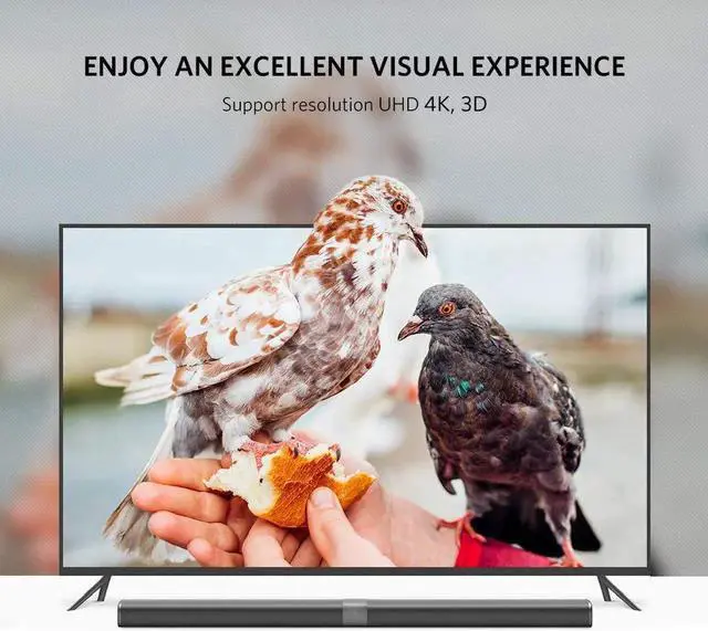 Alt view image 7 of 7 - JAENFONG  Micro HDMI To HDMI Cable Gold 4K Hard&Flexible For Tablet Camera Phone Type D To A Micro HDMI Cord-(3.3ft, 1m)