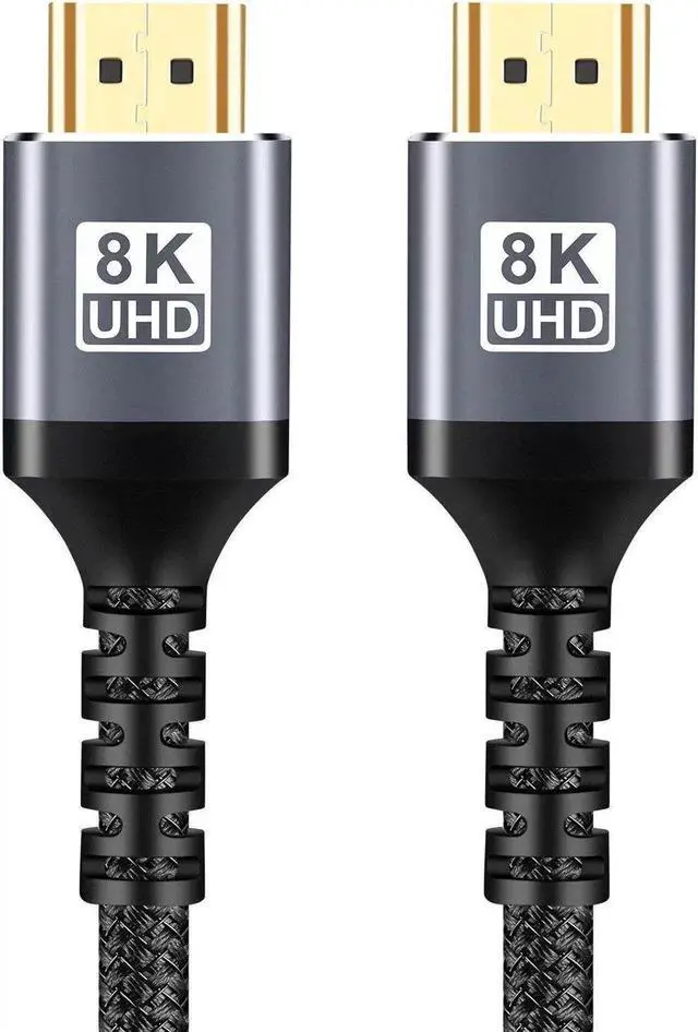 Main image of JAENFONG 8K 48Gbps HDMI 2.1 Cable 3.3 Feet 8K60 4K120 eARC ARC HDCP 2.3 2.2 Ultra High Speed Compatible with Dolby Vision Apple TV Roku Sony LG Samsung PS5 PS4 Xbox Series X RTX 3080