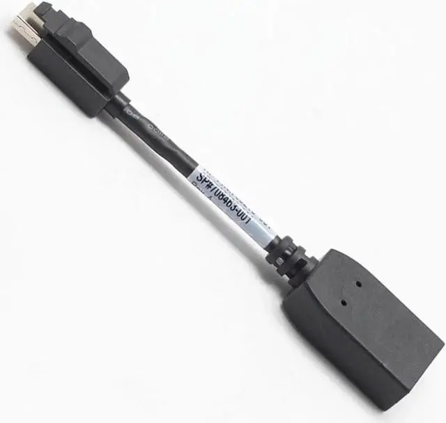 Main image of Mini DisplayPort to DisplayPort Cable  Compatible with HP 703216-001 708463-001, Computer Mini DP to DP Cable for Video/Audio Transmission