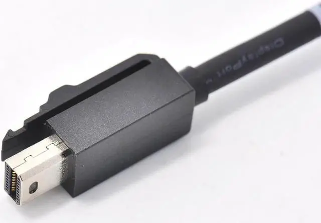 Alt view image 3 of 4 - Mini DisplayPort to DisplayPort Cable  Compatible with HP 703216-001 708463-001, Computer Mini DP to DP Cable for Video/Audio Transmission