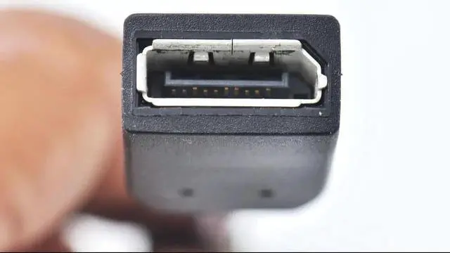 Alt view image 4 of 4 - Mini DisplayPort to DisplayPort Cable  Compatible with HP 703216-001 708463-001, Computer Mini DP to DP Cable for Video/Audio Transmission