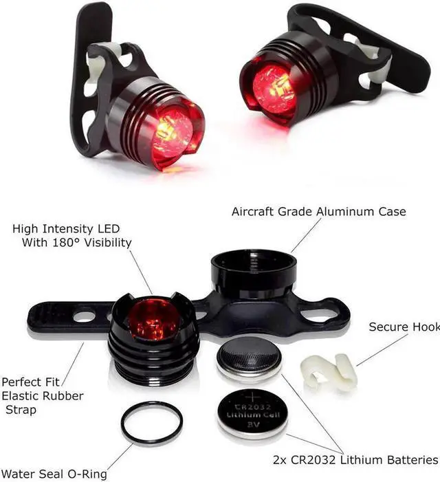 Alt view image 4 of 7 - Super Bright Bike Light Set Bike Horn 120 db USB Rechargeable Bike Headlight Taillight Included Bicycle Light Front and Rear,250 Lumens,IP44 Waterproof For Bicycle Mountain Bike Safe Riding