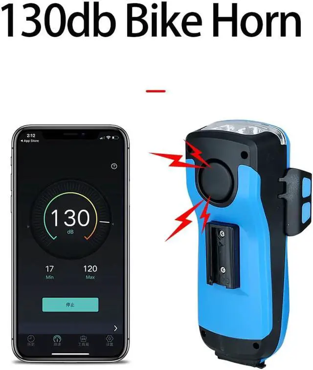 Alt view image 3 of 7 - Bike Light Set,Solar USB Rechargeable Bicycle Headlight & Taillight with 4000mAh 800Lumens, Waterproof 3 Modes LED Front Cycling Light, Super Bright Flashlight Torch for Road Mountain Cycling