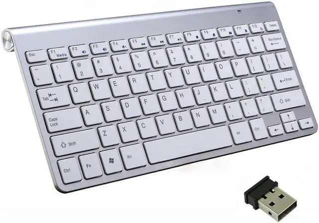 Alt view image 5 of 7 - JAENFONG Wireless Mute Keyboard and Mouse Combo,for Computer, Laptop, PC, Desktop, Notebook, Windows 7, 8, 10-(White)