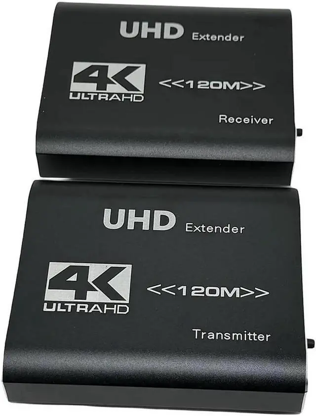 Main image of HDMI Extender 393ft HDMI Over Single Cat5E/6/7 HDMI Repeater HDMI Balun Sender Transmitter Receiver Support 4K 1080p 3D HDMI 1.4 HDCP1.4, HDMI Loop Out