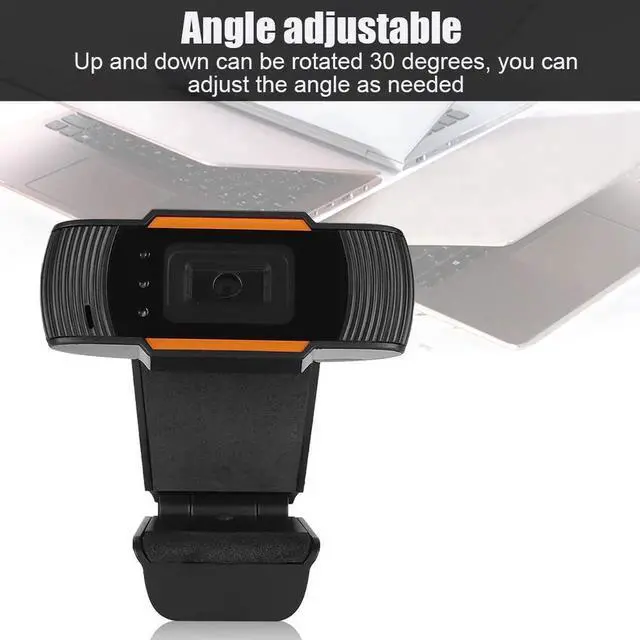 Alt view image 3 of 7 - HXSJ HD Webcam 3LED 480P PC Camera with Absorption Microphone MIC for Skype for Android TV Rotatable Computer Camera USB Web Cam