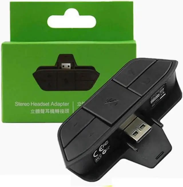 Main image of Stereo Headset Adapter, Audio Mic Headphone Converter for Xbox One Controller