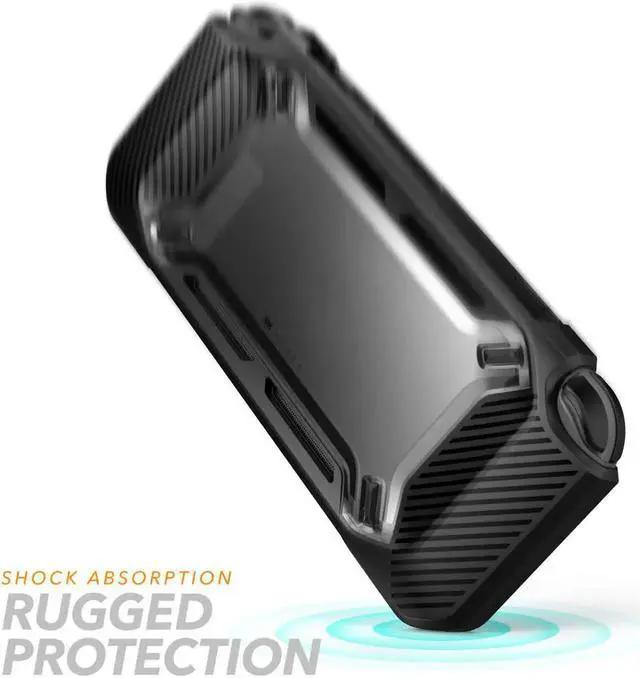 Alt view image 7 of 7 - Case Cover for Nintendo Switch, [Heavy Duty] Slim Rubberized [Snap on] Hard Case Cover for Nintendo Switch release, Comeing with Nintendo Switch case (Black)