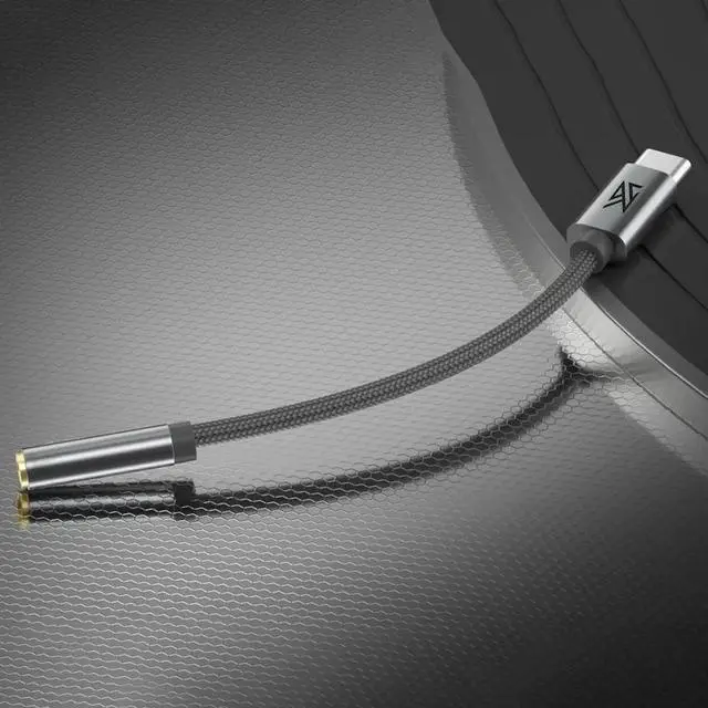 Alt view image 2 of 4 - Type-C To 3.5mm Earphone Audio Cable 32bit/384kHz USB C To Aux Female Cable DAC + IC Amplifier Dual Chip Audio Dongle Cable Cord