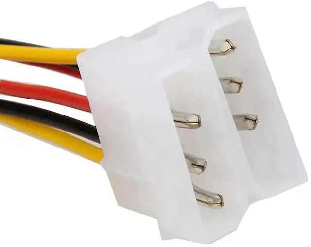 Alt view image 3 of 4 - 10PCS 4 Pin Molex To 6 Pin PCI-Express Video Card Cable Power Converter Adapter Cable PCI Express Power Cable for Video Card