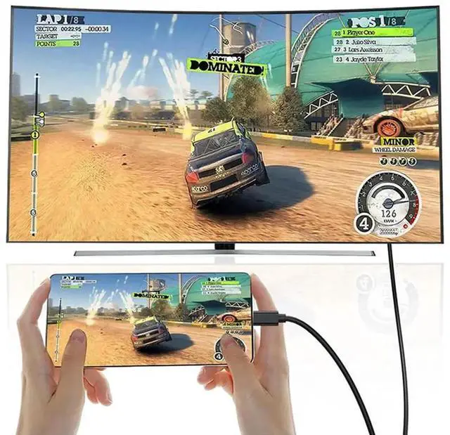 Main image of 1.8M/6FT Type-C To VGA Adapter Cable USB3.1 Type-C To VGA Adapter Cable USB Type-C To VGA Adapter Cable for PC Computer Monitor