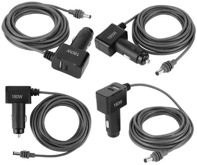 Alt view image 3 of 7 - For Starlink Mini 3in1 Cable Car Charger Cable with USB Type-C Port Car Cigarette Lighter Charger for Starlink Mini Accessories