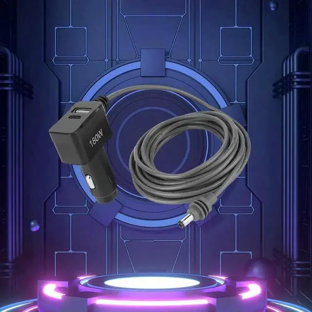 Alt view image 6 of 7 - For Starlink Mini 3in1 Cable Car Charger Cable with USB Type-C Port Car Cigarette Lighter Charger for Starlink Mini Accessories