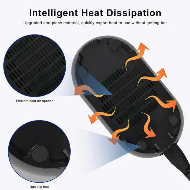 Alt view image 4 of 6 - JAENFONG 20-Port USB Charging Station, 100W Multi-Device Charger Hub, Desktop Power Dock for Smartphones, for iPhone, Samsung Galaxy, iPad, Tablet, Drones, Headphones,Black