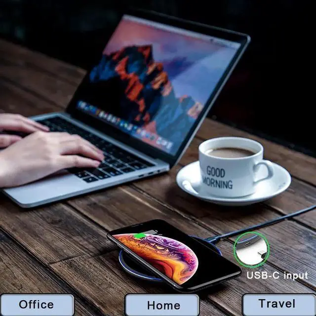 Alt view image 5 of 7 - JAENFONG 30W Fast Wireless Charger Pad, Wireless Charging Compatible with Samsung Galaxy S22/S22+/S21/S20/S10, Fast Charger Compatible with iPhone 13/14/12/11 Series