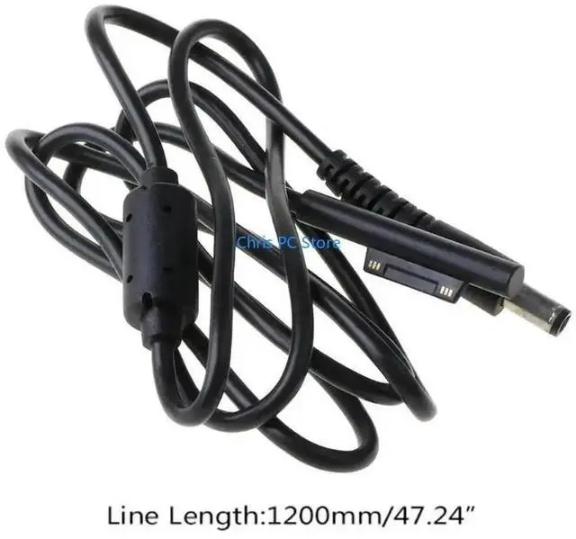 Alt view image 6 of 7 - 5.5x 2.5mm for DC Plug Adapter Charging Cable For Microsof for t Surface 3 4 1.2M/47.24in