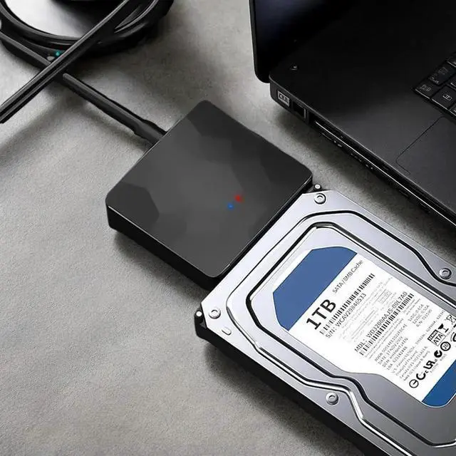 Alt view image 4 of 4 - SATA To USB 3.0 Type C USB 3.0 To SATA Adapter for 2.5/3.5 In HDD/SSD Hard Drive Disk Fit for 7/8/10/11 for OS X