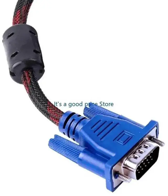 Alt view image 7 of 7 - Adapter Cable 19pin Male to VGA Male Cable Cord 1080P Video Cables Universal for Computer Laptop Projector