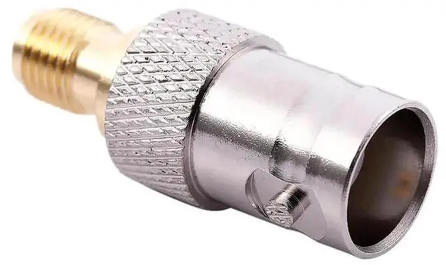 Alt view image 5 of 5 - 6X F / F RF SMA Female To BNC Female Adapter Antenna Cable RFB-1142