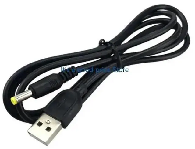 Alt view image 2 of 4 - USB Power Cord for 1000 3000 Game Console Portable Charging Cable Cord USB Male to DC4.0x1.7 Male Cable