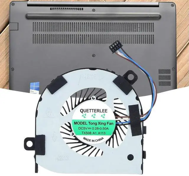Main image of Laptop Fan Replacement Laptop Cooling Fan Radiator Internal Components Accessories for Latitude 7280 7380 7480 P28S