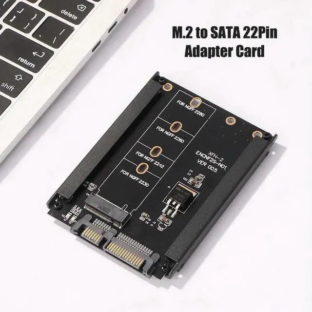 Main image of M.2 M2.SSD SATA Adapter Card Professional NGFF to SATA3 Card 22PIN Computer PC Disk Converter for Win7/8/XP