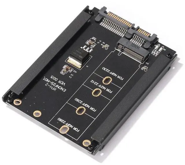 Alt view image 3 of 4 - M.2 M2.SSD SATA Adapter Card Professional NGFF to SATA3 Card 22PIN Computer PC Disk Converter for Win7/8/XP