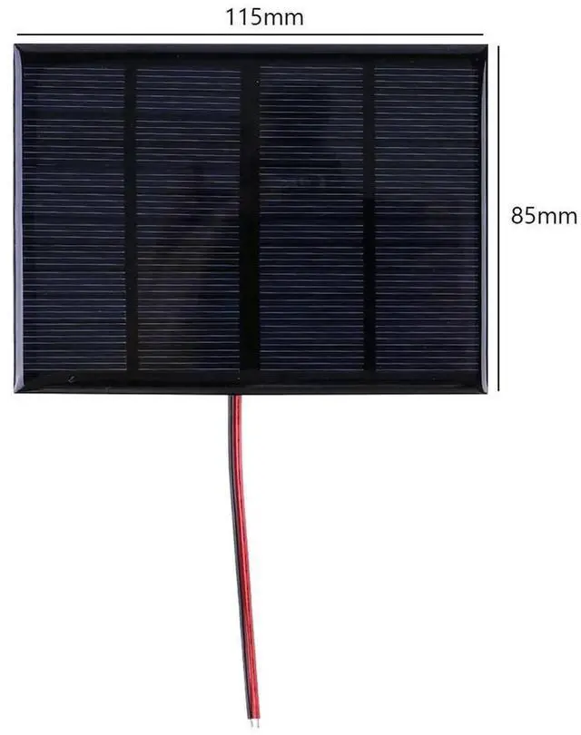 Main image of 3W 12V Solar Charging Panel with Cable Solar Panel Module Solar Charger for 9-12V /Mobile Phone for Lamp Fan Pump