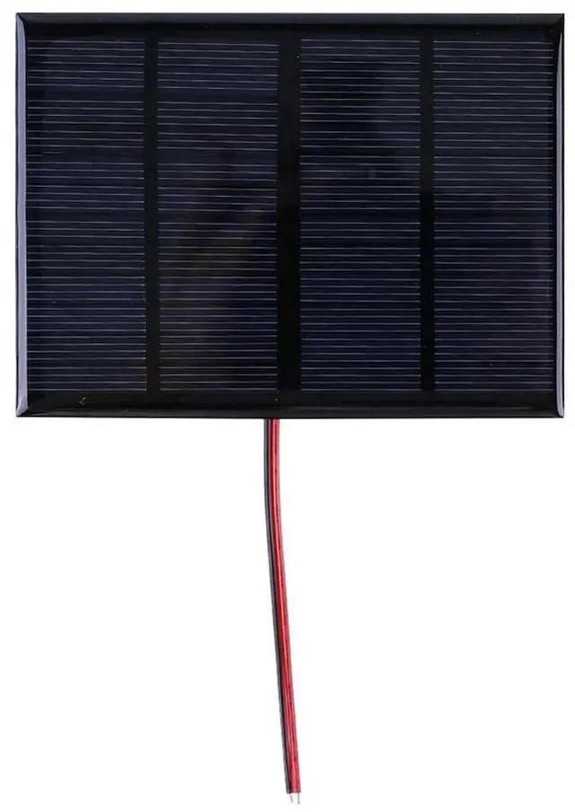 Alt view image 4 of 4 - 3W 12V Solar Charging Panel with Cable Solar Panel Module Solar Charger for 9-12V /Mobile Phone for Lamp Fan Pump