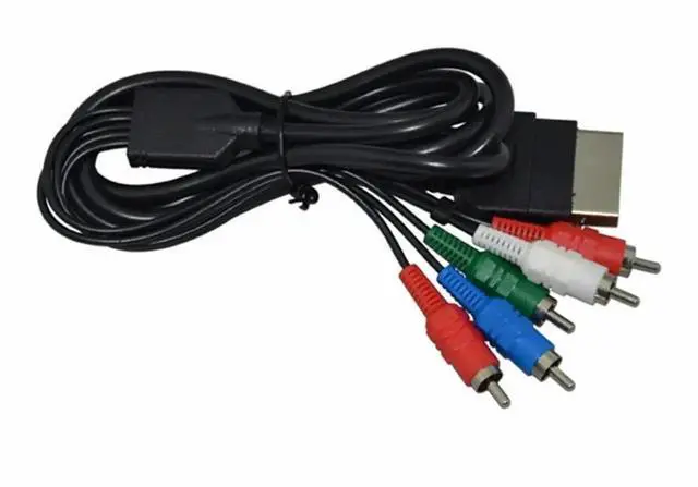 Alt view image 4 of 7 - 1.8m RCA Audio Video Cable AV Cable High Definition HD Component TV Hookup Connection Cord for Classic Xbox