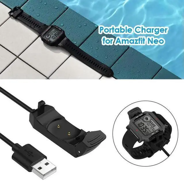 Alt view image 2 of 4 - 1m Fast USB Charging Cable Watch Charger Device for Huami Amazfit Neo