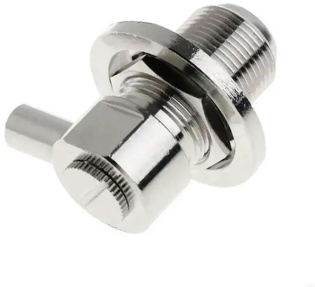 Alt view image 2 of 4 - SO239 UHF Female RF Connector For RG58 RG142 LMR195 Coaxial Cable