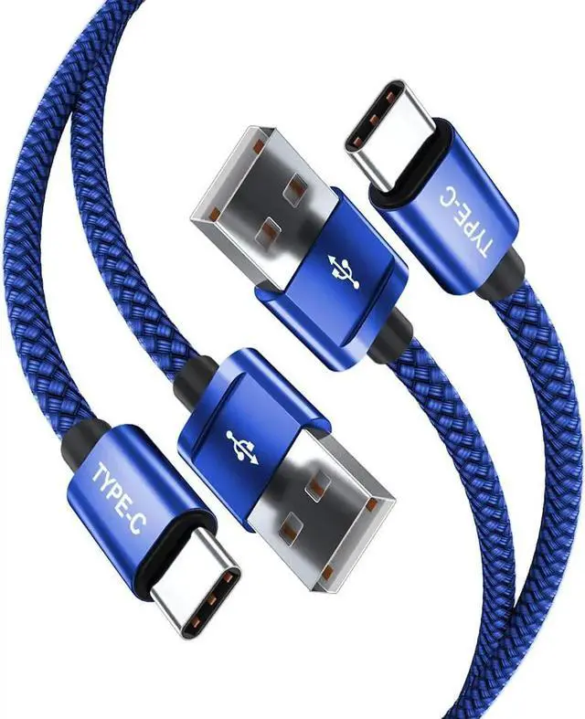 Main image of USB Type C Charger Cable 10FT 2Pack,Charging Cord for Kindle Fire HD 7 2022 12th,10 9th 2019,8 10th 2020,Paperwhite 11th 2021 Generation,Samsung Galaxy A03s,A51,A52,A53,A12 A13,A32 A33,A42