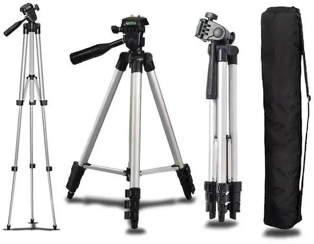 Alt view image 7 of 7 - Camera Tripod Stand Holder Mount Portable Mini Tripod Desktop Tripod for DSLR Camera