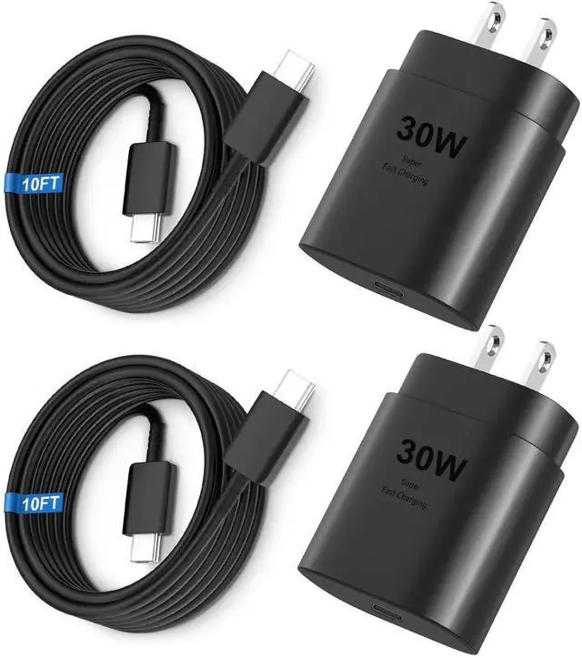 Main image of Phone 17 16 15 Pro Max Charger 30W Type C Chargers USB C Fast Charger Block Phone 17 Chargers Fast Charging with 10FT C Charging Cable for Phone 17/17Pro Max/16/16Pro Max/15/15 Pro/iPad/Samsung