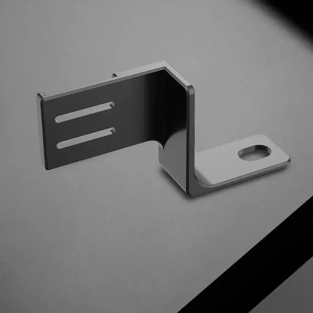 Alt view image 3 of 4 - Microphone Expansion Bracket with Adapter Cable Action Camera Extension Mount Aluminum Alloy for Insat360 X4 Camera Extension