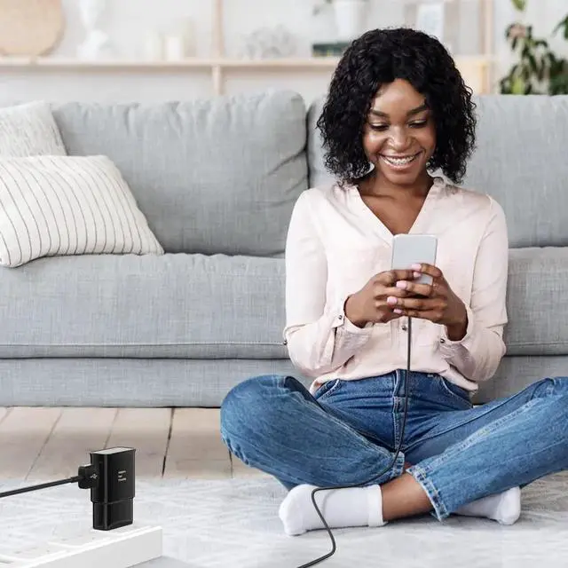 Alt view image 2 of 6 - JAENFONG Type C Charger Fast Charging, Adaptive Fast Charger Kit with 12FT USB Type C Cable for Samsung Galaxy S23/S23 Ultra/S22/S21/S20/S20+/S10/S10+/S10e/S9/S9+/S8/S8Plus/Edge/Active/Note 8/9/10/20