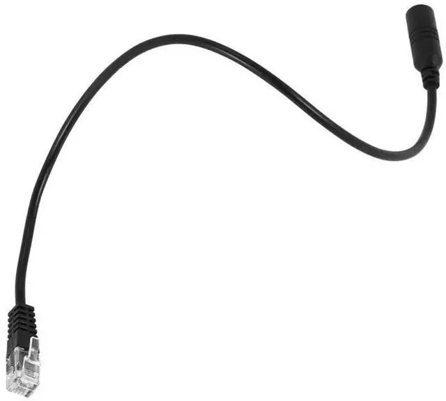 Alt view image 2 of 4 - 8X 3.5Mm Plug Jack To RJ9 For Headset To For Office Phone Adapter Cable