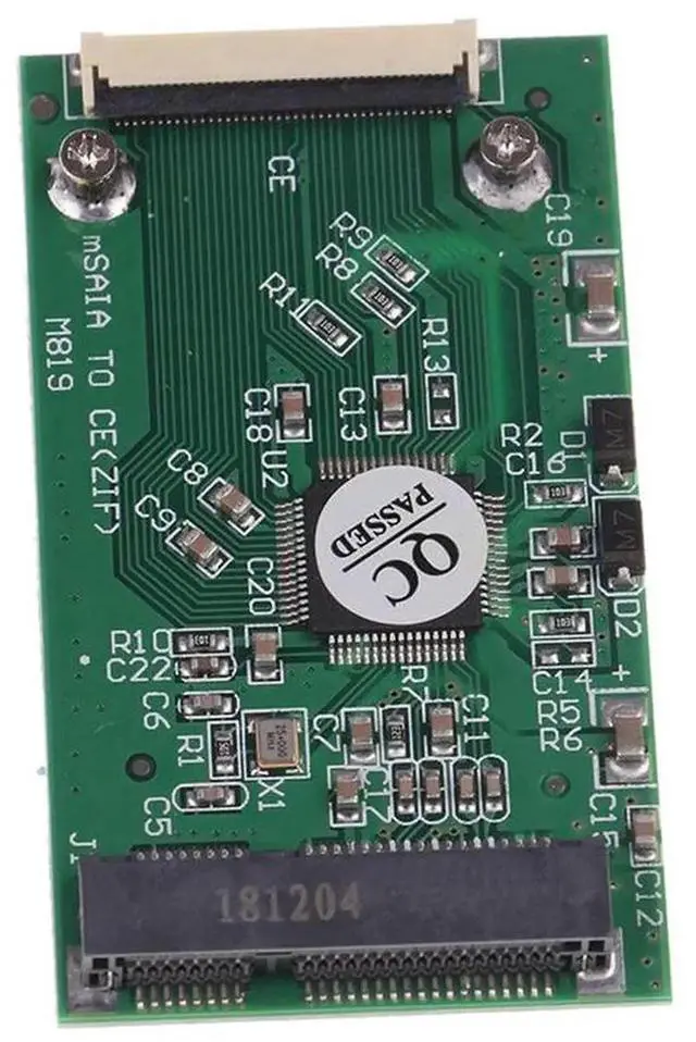 Alt view image 4 of 4 - Mini Msata Pci-E Zif Ce Cable Adapter Converter Card & MSATA SSD To 1.8 Inch Micro-SATA Adapter Converter Card Module
