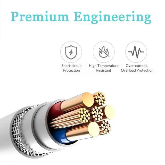 Alt view image 2 of 4 - JAENFONG Micro Wall Charger Compatible with Samsung Galaxy Tab A 10.1 (2016), 8.0, 7.0, 9.7, Tab E, S2, Tab 4, 3, SM-T580/ 550/530/ 387/585/ 290/295 Tablet with 5Ft Charging Cable Cord (White)