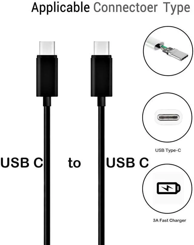 Alt view image 7 of 7 - JAENFONG 10Ft Fast Charger Intended for Amazon Fire Max 11 Tablet-13th Genration (2023 Release),20W Power Adapter with 10Ft USB C Cable