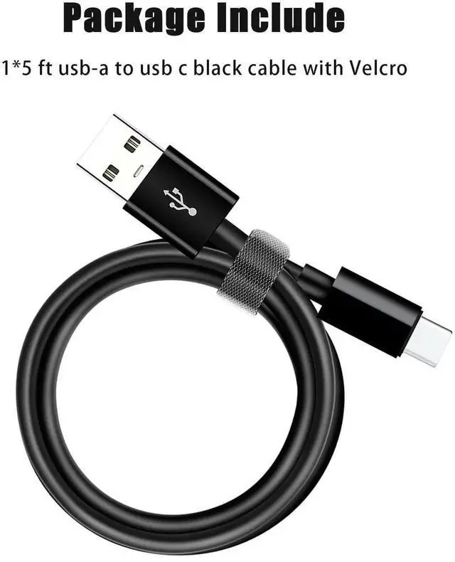 Alt view image 2 of 6 - JAENFONG5FT USB C Cable for Apple TV Remote (3rd) & Apple TV 4K Remote (3rd) USB-A to USB C Cable for Apple Tv Siri Remote (3 rd Generation), Apple Tv 4K Remote (3rd Gen), iPhone 17 16e 16 15 Charging