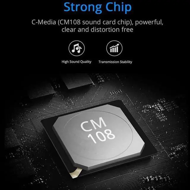 Alt view image 4 of 7 - JAENFONG USB External Stereo Sound Adapter for Windows and Mac. Plug and Play No Drivers Needed - Black