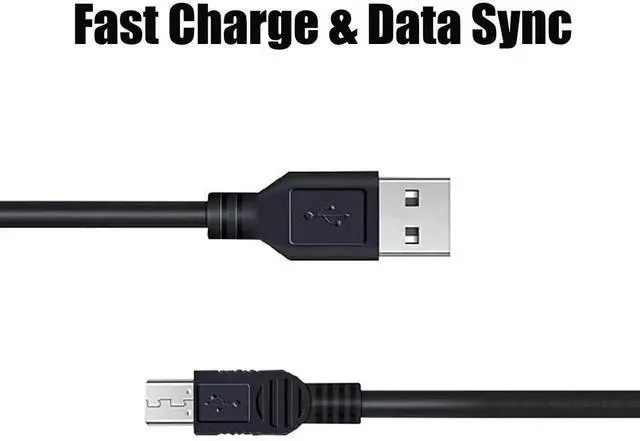 Alt view image 5 of 5 - JAENFONGReplacement for Canon Camera USB Cable Mini USB Data Transfer Cable Cord Compatible with Canon PowerShot/Rebel/EOS/DSLR Cameras and Camcorders (IFC-400PCU)