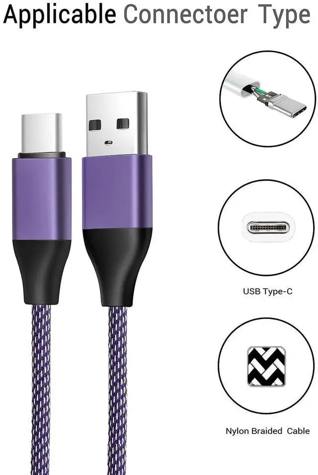 Alt view image 2 of 5 - JAENFONG 3A 6Ft USB C Fast Charging Cable for Charging New Kindle Paperwhite E-Reader 11th Generation 2021 Release,Kids Editon and Signature Edition, Amazon Kindle Paperwhite 5th Gen 2021 Charger Cord