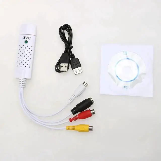 Alt view image 2 of 4 - USB 2.0 Video Capture Card Video Audio Converter DVD Audio Capture Adapter Card for 2000 XP Vista Win7 8 10