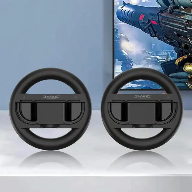 Main image of 2pcs/Set Racing Steering Wheels for Switch 2 Handle Grips Plastic Controller Handle Holder for Nintendo for Switch 2 Controller
